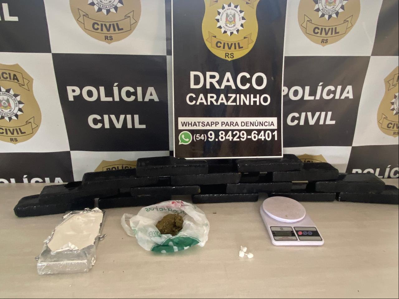 Capa Polícia Civil Desmantela Depósito de Drogas em Carazinho