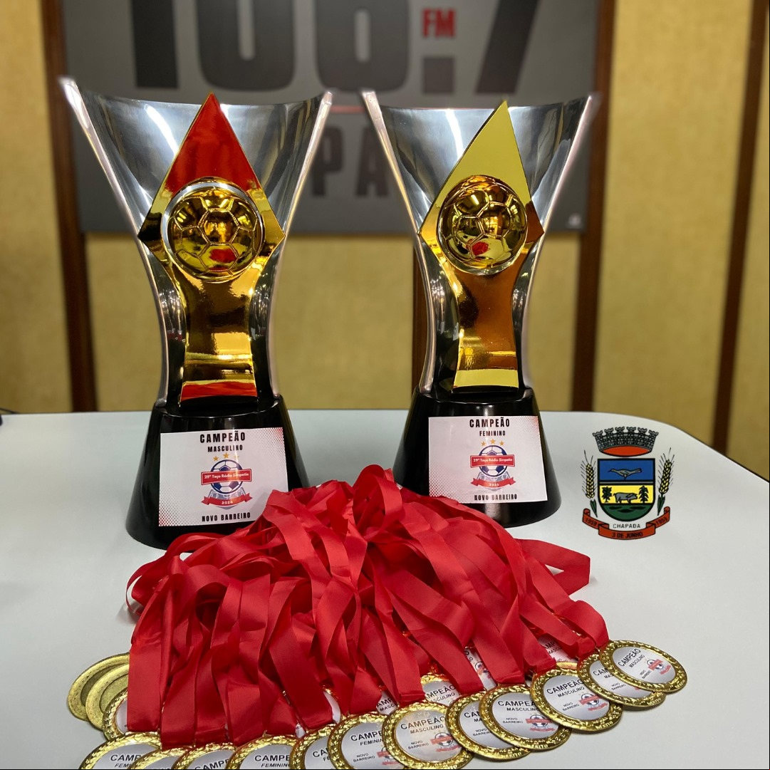 Capa TAÇA RÁDIO SIMPATIA 2024 - CMD CHAPADA; Confira os jogadores