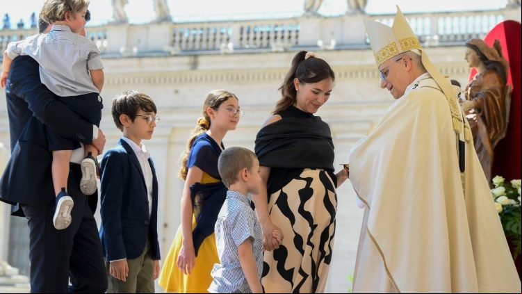 Capa 70 mil pessoas celebram o Jubileu das Famílias no Vaticano com o novo papa