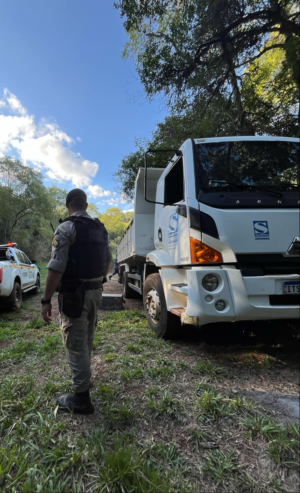 Capa BRIGADA MILITAR ATRAVÉS DA FORÇA TÁTICA DO 38° BPM RECUPERA CAMINHÃO FURTADO EM ALMIRANTE TAMANDARÉ DO SUL